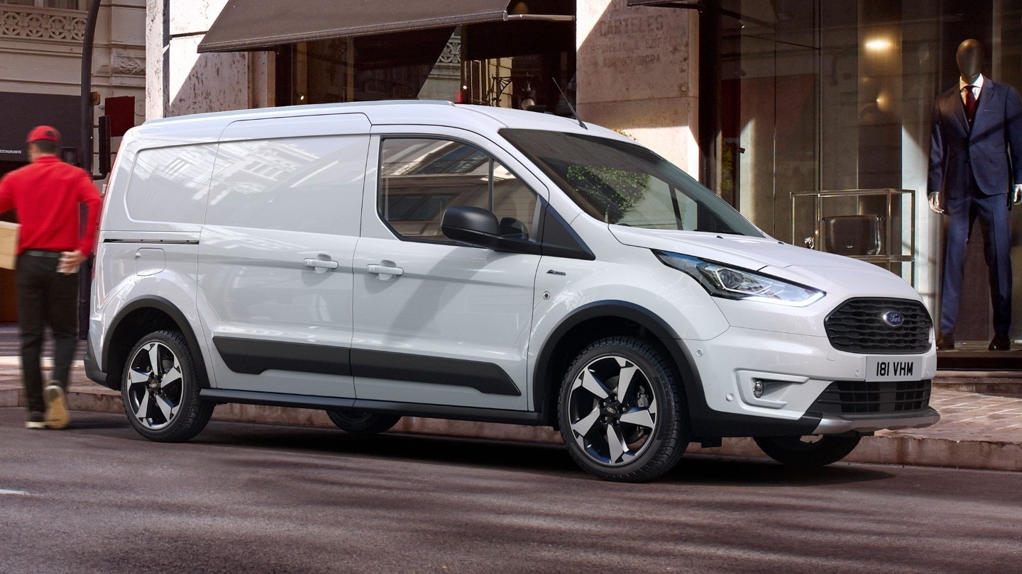 Furgone Ford bianco