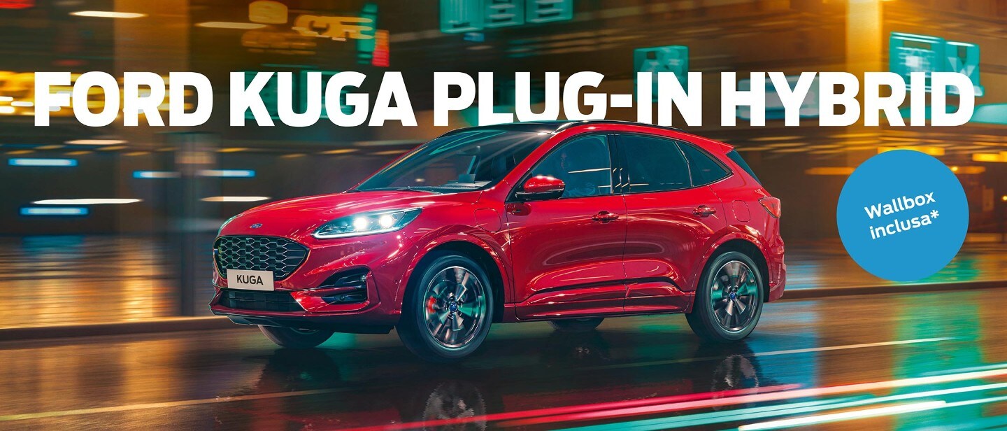 Ford Kuga Plug-In Hybrid side view Ford Kuga Plug-In Hybrid side view