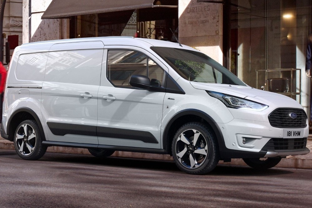 Furgone Ford bianco