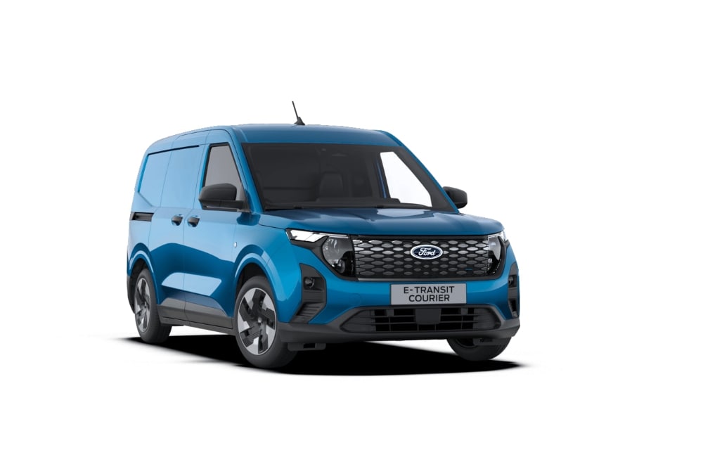 Vista frontale del nuovo Transit Courier.