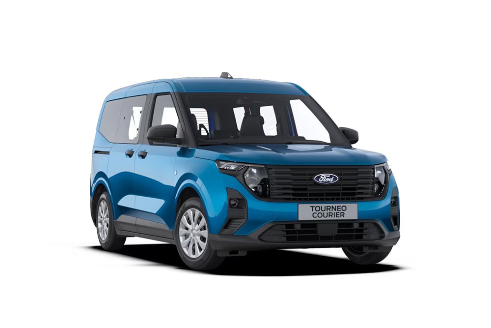 Vista frontale del Tourneo Courier
