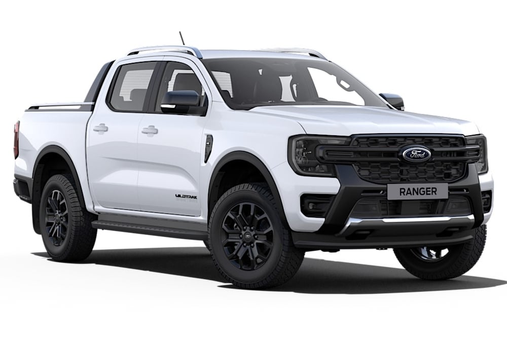 Vista frontale del Ranger PHEV