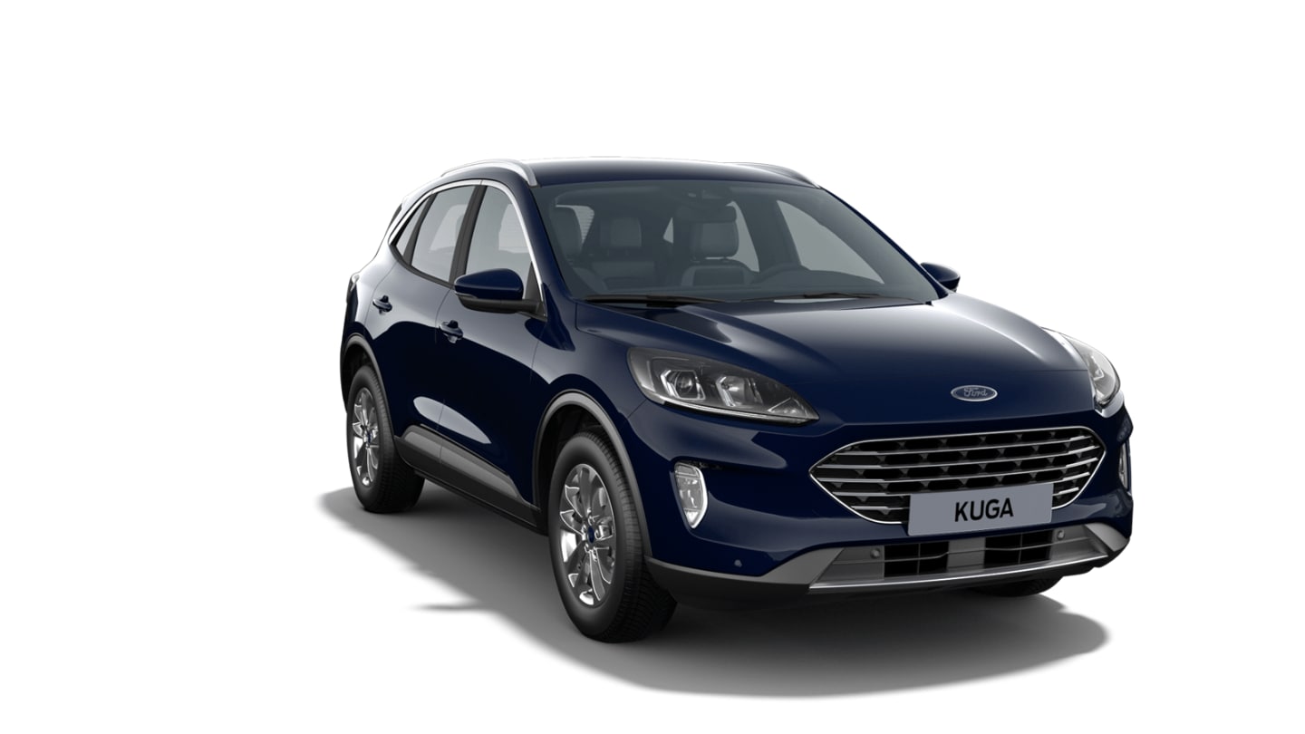 Ford Kuga Titanium vista di 3/4 frontale