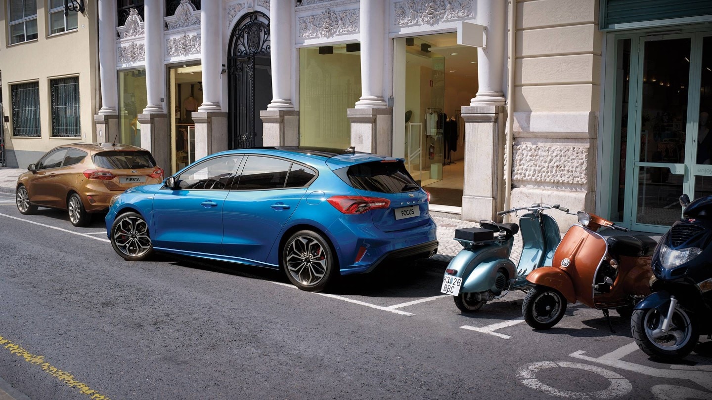 Ford Focus ST, assistente di parcheggio attivo.