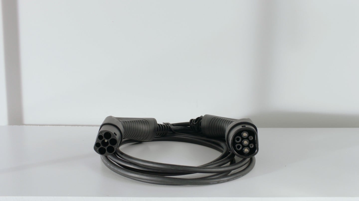 Ford Explorer public charging cable
