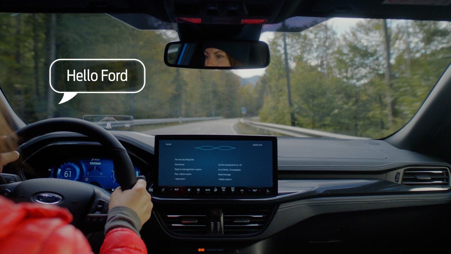 Ford Focus: Voice Control.