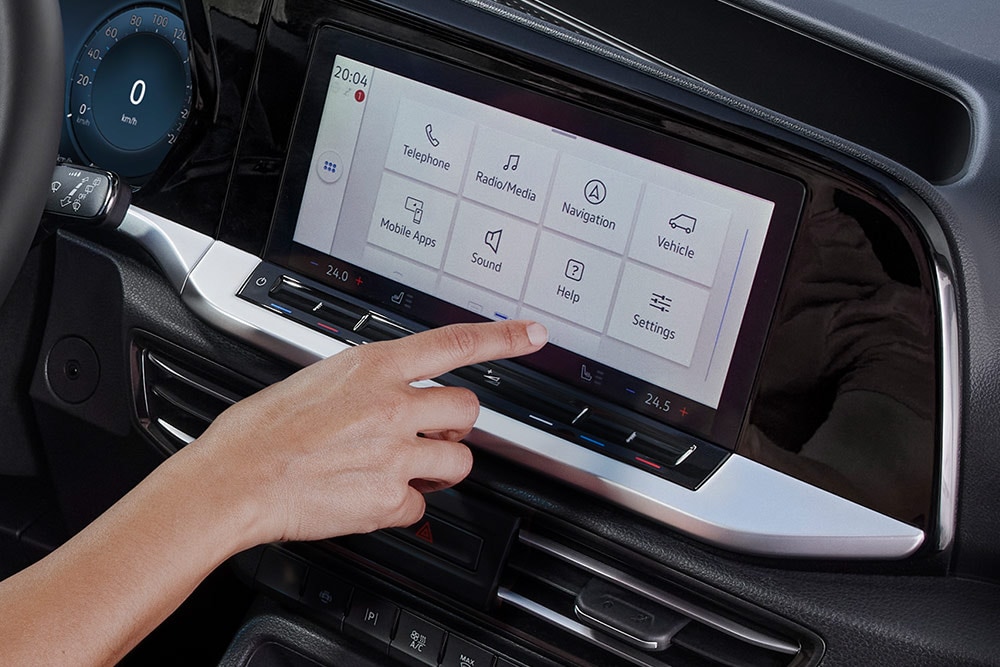 Ford Tourneo Connect, dettaglio del quadro strumenti