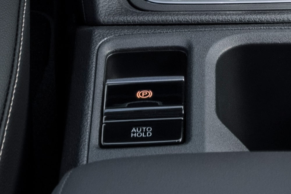 Ford Tourneo Connect, dettaglio del freno di stazionamento
