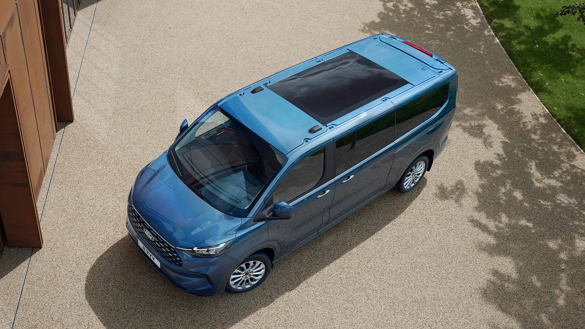 Vista dall’alto del nuovissimo Tourneo Custom