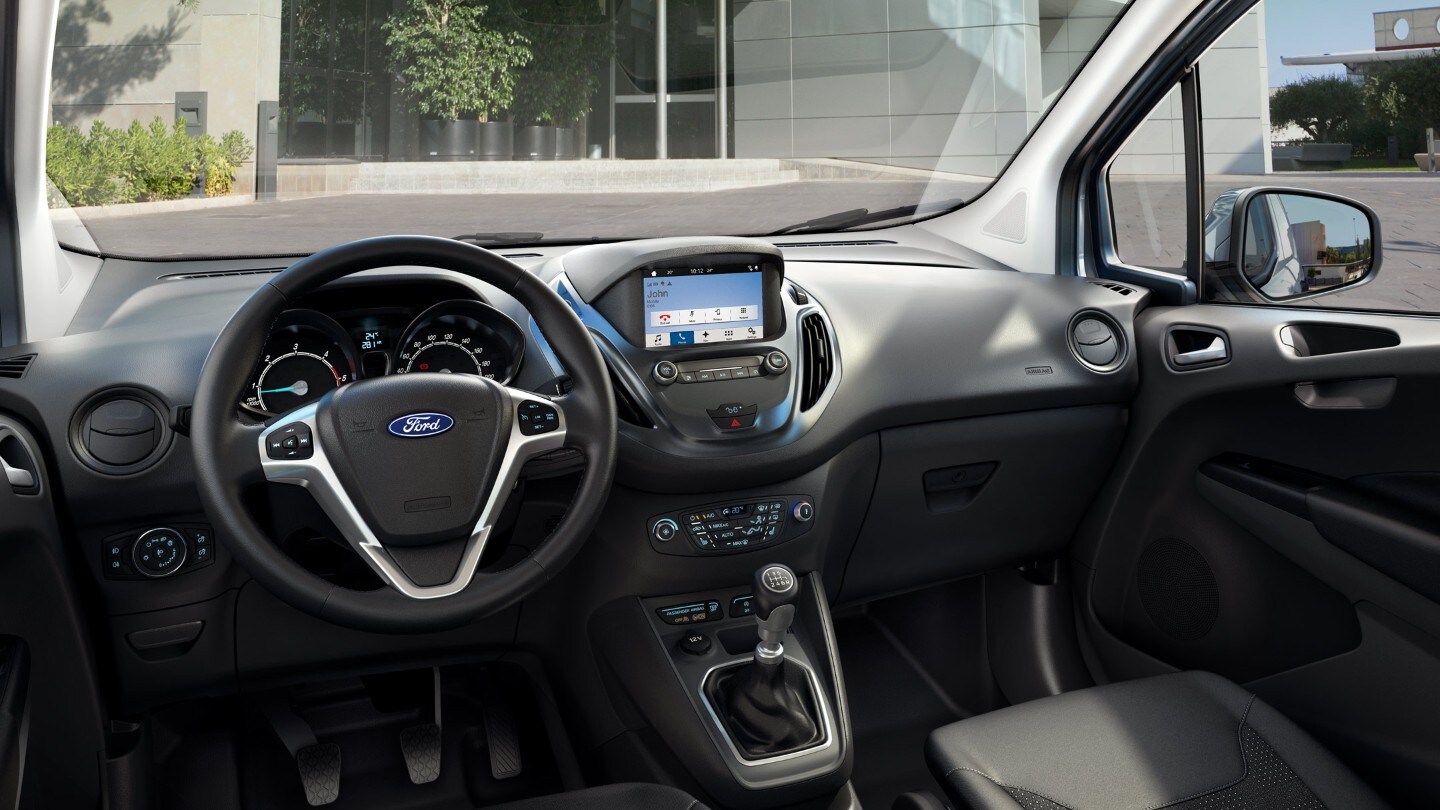 New Ford Transit Courier front interior