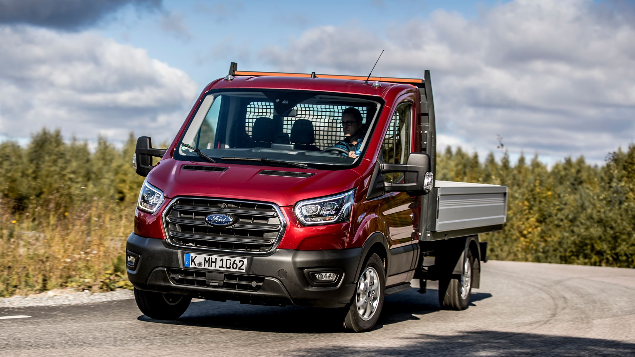 Ford Transit Bus, illustrazione della protezione anti-ribaltamento