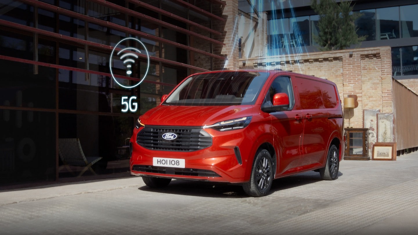 Ford Transit Custom, connettività 5G