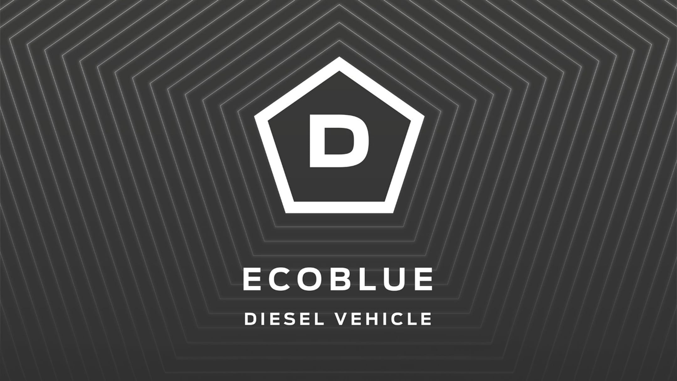 Icon « Ecoblue Diesel » su sfondo nero.