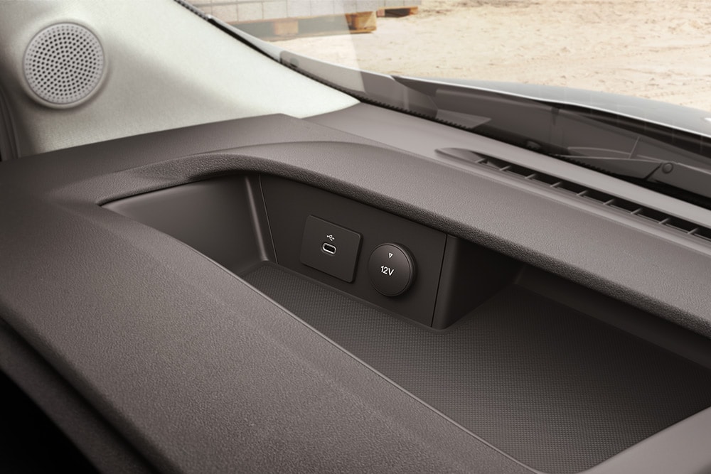 Presa elettrica interna di Ford Transit.