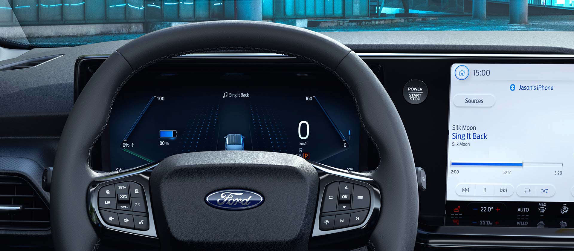 Ford E-Transit Courier – Display digitale
