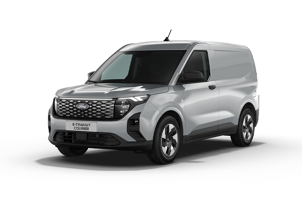 Ford E-Transit Courier color argento